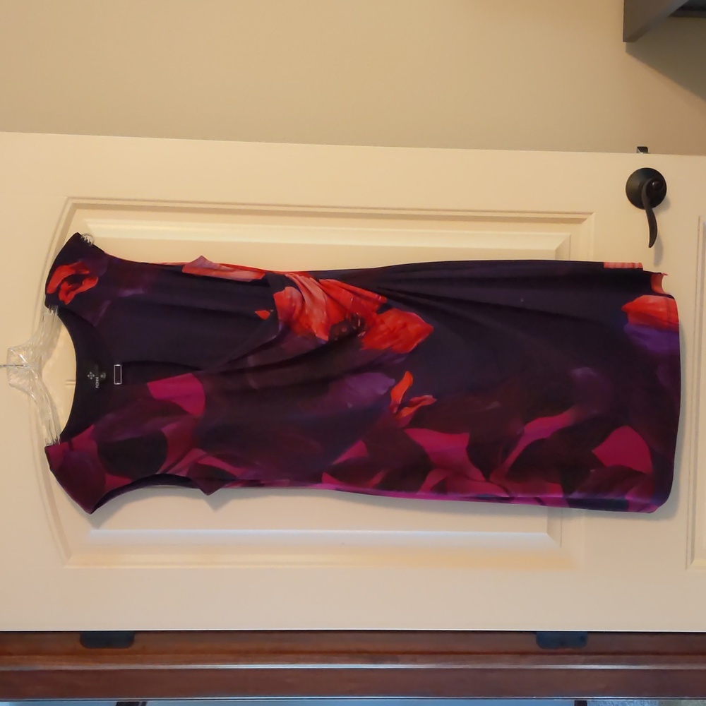 Ronni Nicole Floral Wrap Dress